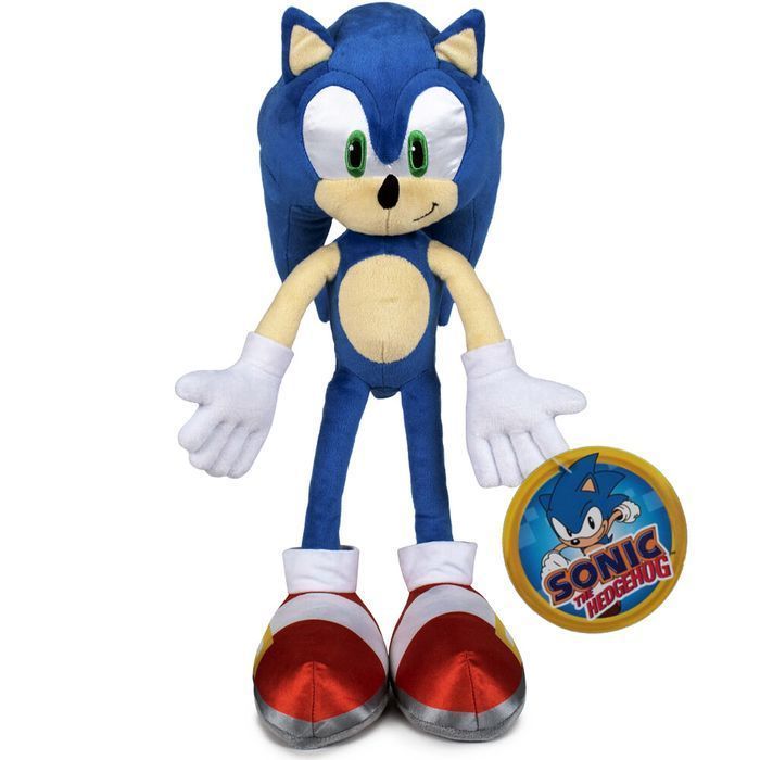 Pluszowy Sonic Niebieski Jeż 31cm Maskotka Sonik The Hedgehog Pluszak