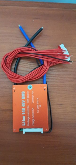 Бмс 14s 52v 30а з балансиром