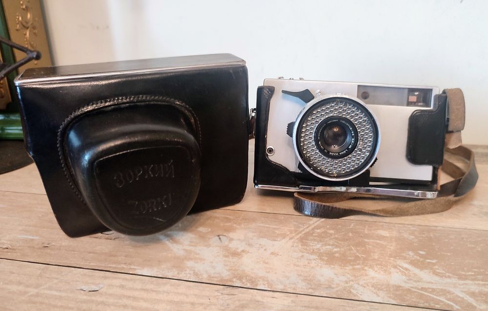 Фотоапарат Zorki 10 з об'єктивом industar 63