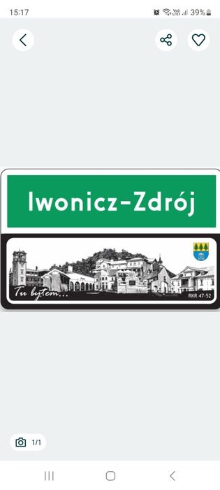 Magnes turysty Iwonicz Zdrój Nowy