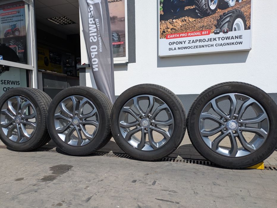 Koła Mercedes Klasa A   Klasa B  CLA  Klasa E  225/50R17 Michelin Promacy 4