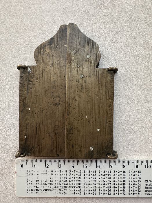 Складень бронзовый