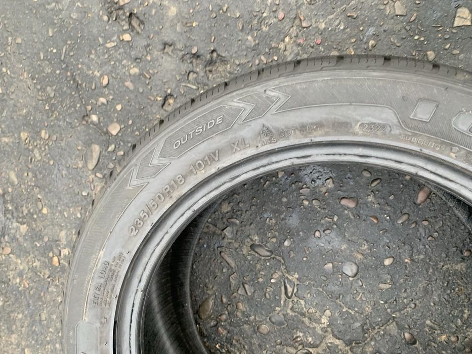 Шини 235/50 R18 пара Tracmax зима 7мм 2022р
