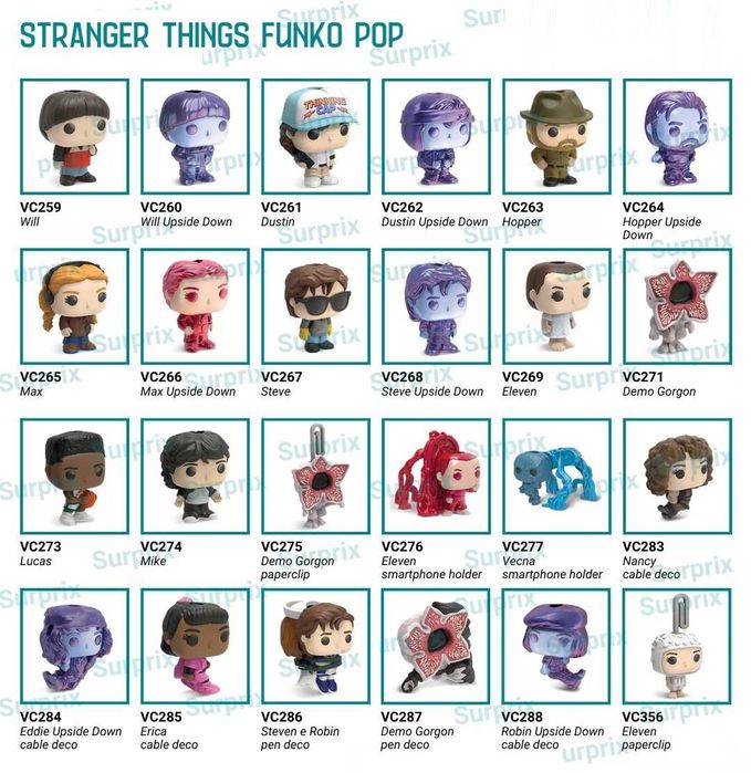 Funko POP! Stranger Things - Personagens