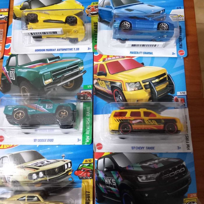 Hotwheels e Matchbox NOVOS com 20% de desconto