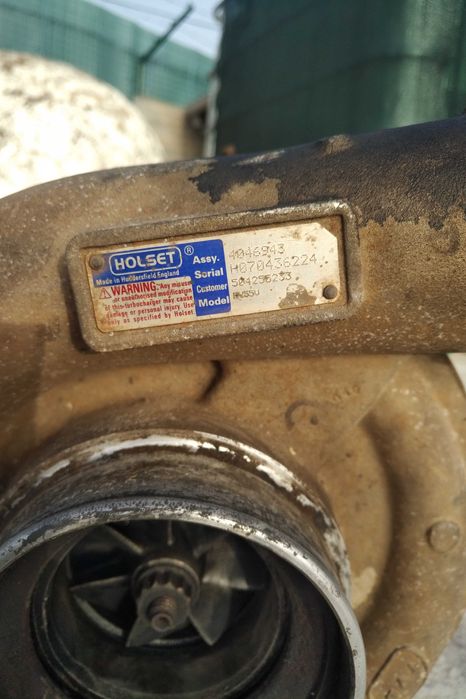 Turbo Holset HY55V tractor Iveco Eurotech / Eurostar / Stralis 440E43.