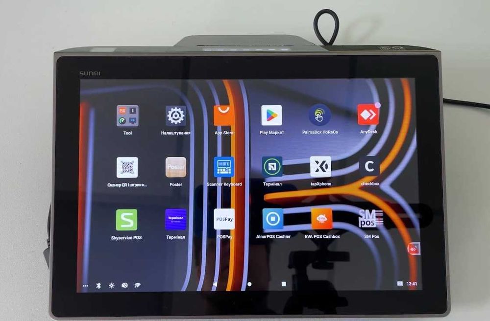 POS терминал для магазина ПРРО Sunmi D3 Mini та iMin S чек 58мм NFC QR