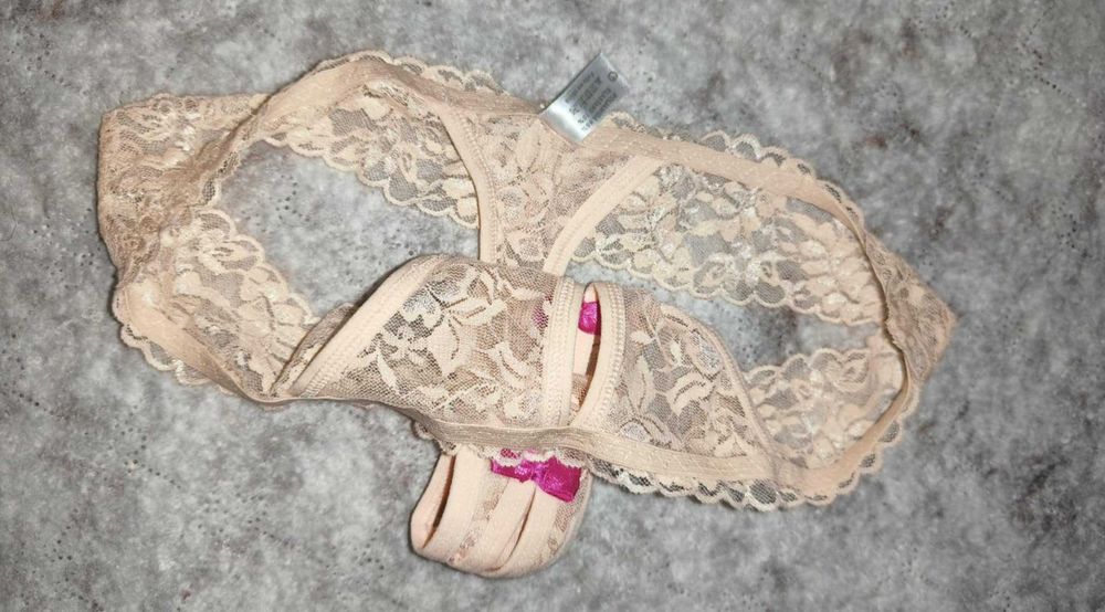 Beżowe majtki z koronką G Z&D Lingerie