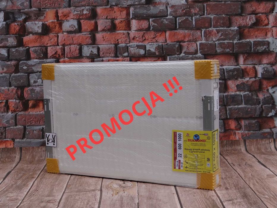 Wysyłka Grzejnik C22 600 x 1000 Zasilanie Boczne kaloryfer