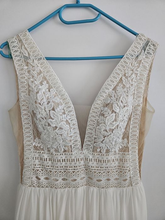 Suknia ślubna w stylu boho