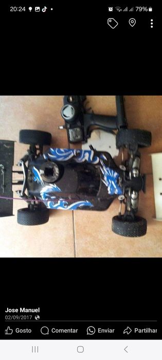 Radio modelismo carro a bateria