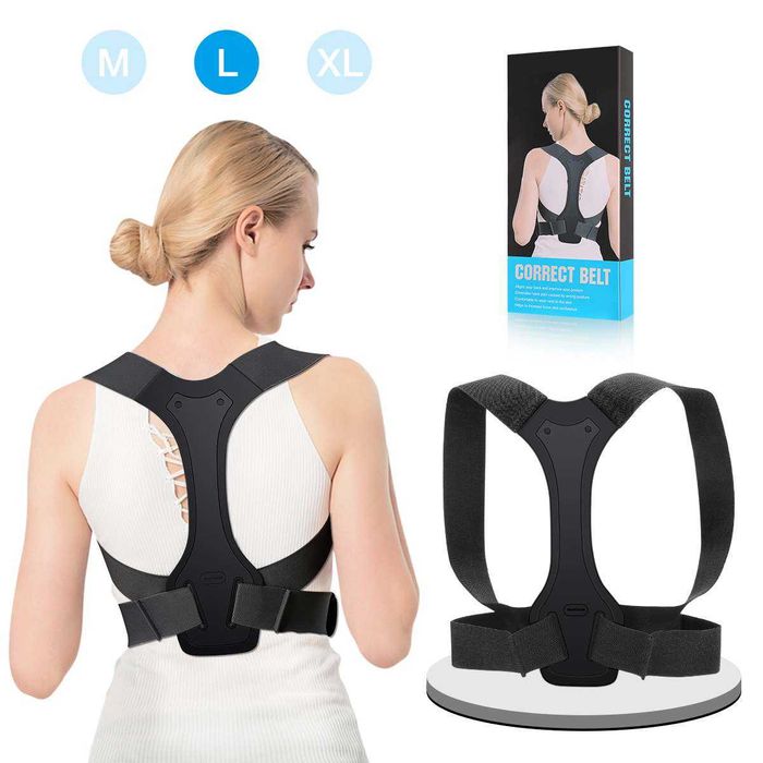 Cinta de Correção Coluna Costas Corcunda - homem e mulher