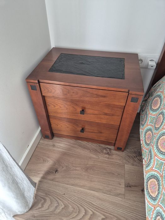 Mobilia quarto casal madeira maciça