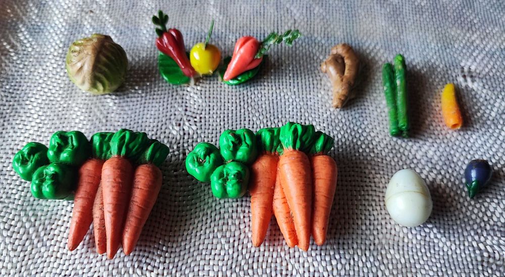 Lote de miniaturas - Legumes