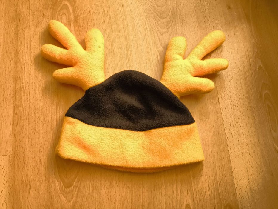 Czapka z rogami renifera