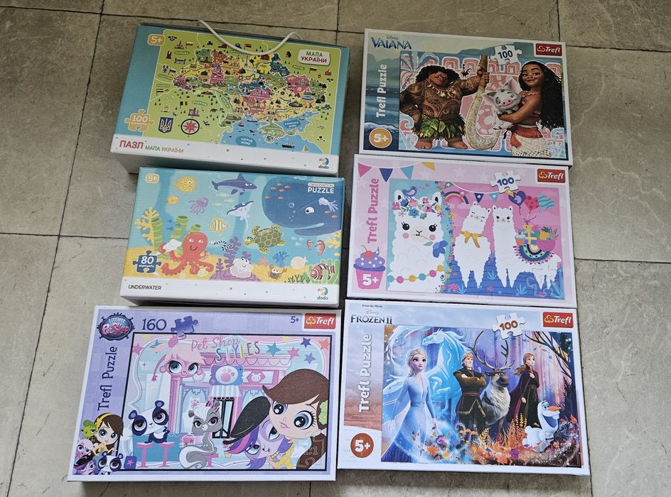 Пазли dodo, trefl 5+