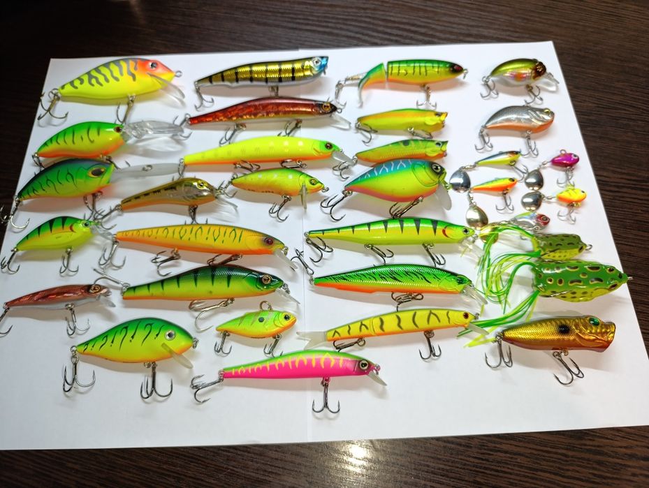 Воблери: Jaxon, Strike pro, Usami, Kalipso,Select, Fishing ROI