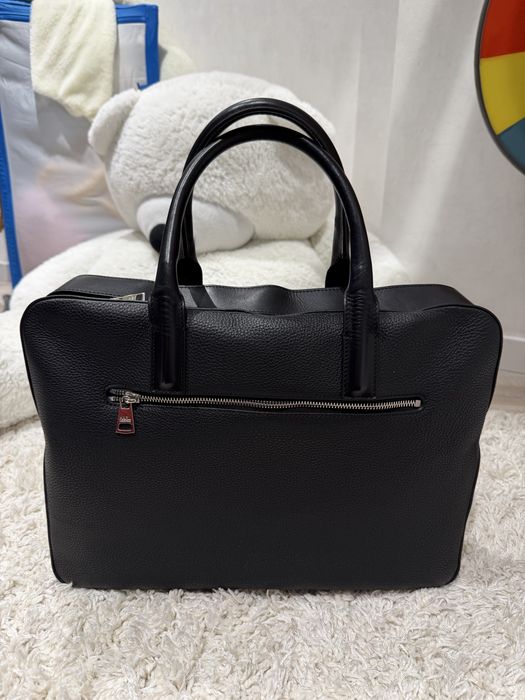 Чоловіча шкіряна сумка для ноутбука Karl Lagerfeld