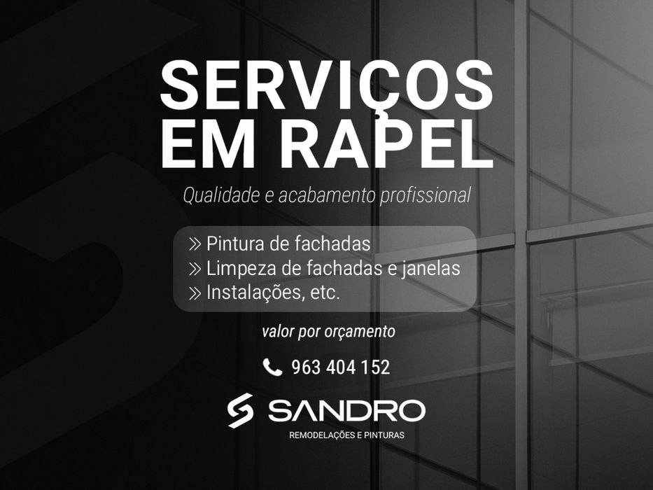 SERVIÇOS EM RAPEL