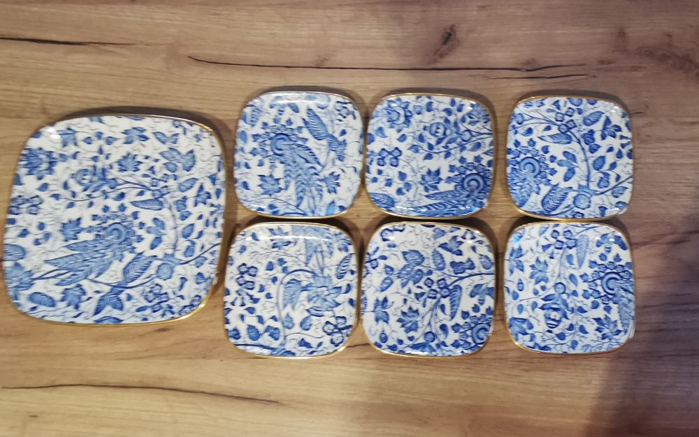 Elegancki zestaw talerzy „Manila” od Winterling Schwarzenbach 7 el.