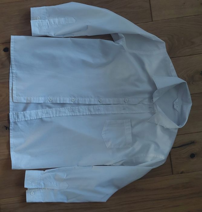 Biała koszula rozm. 146