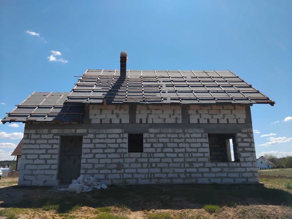 Sprzedam dom w stanie surowym otwartym o powierzchni 90 m2