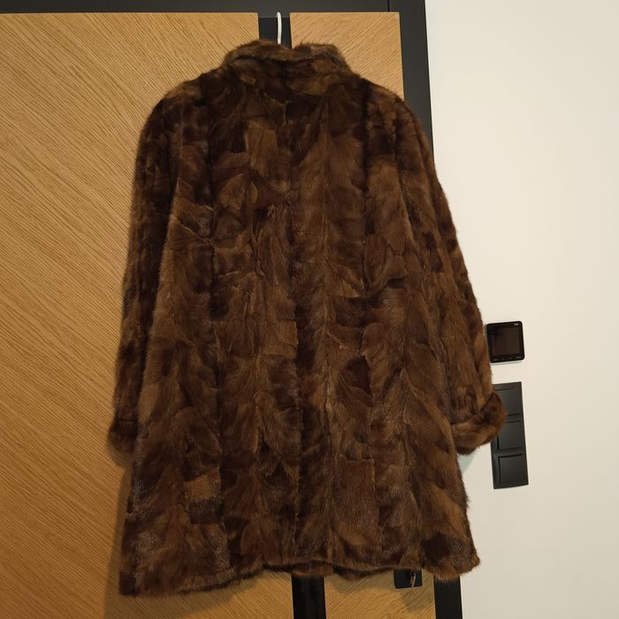 Futro z norek naturalne