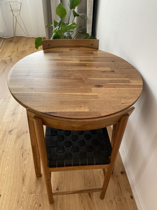 Ikea stół nackanas drewniany 100% drewno akacjowe