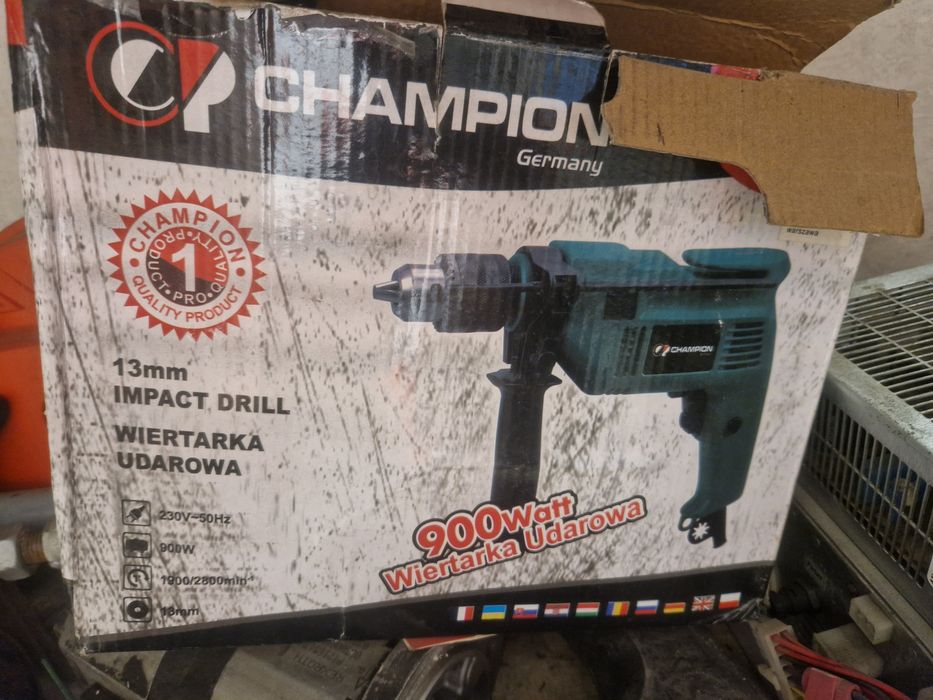NOWA wiertarka udarowa Champion Germany 900W 13mm