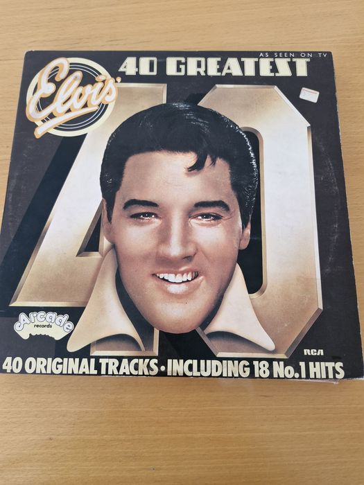 40 greatest hits elvis presley  disco duplo de vinil