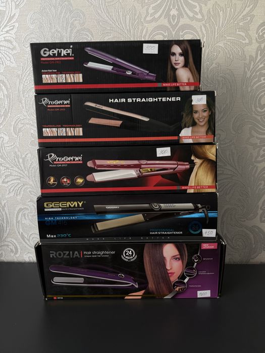 Стайлер, гофре, плойка хвиля, випрямлячі, утюжок