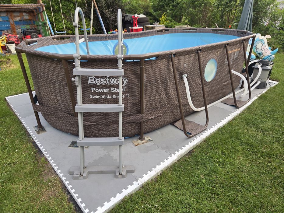 Basen Bestway Power Steel Swim Vista Series II