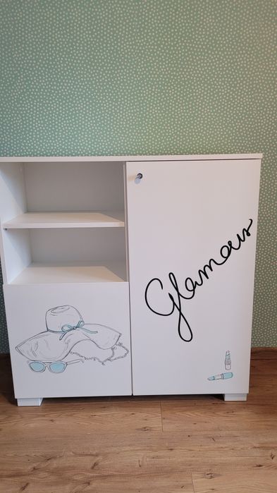 Regał niski, komoda MEBLIK Fashion mint