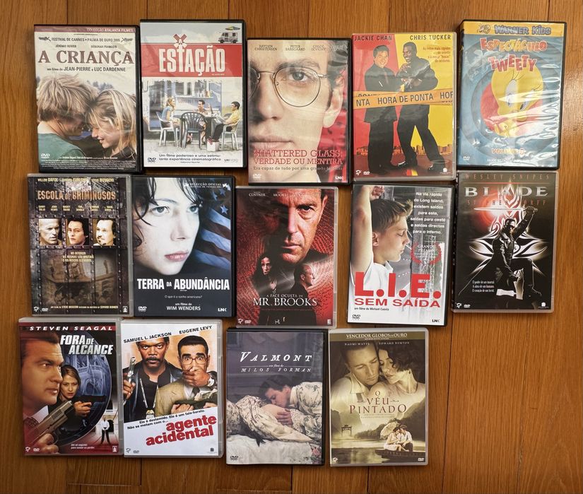 lote 14 DVDs originais