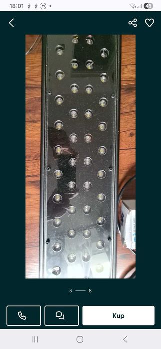Belka power led akwarium 120cm