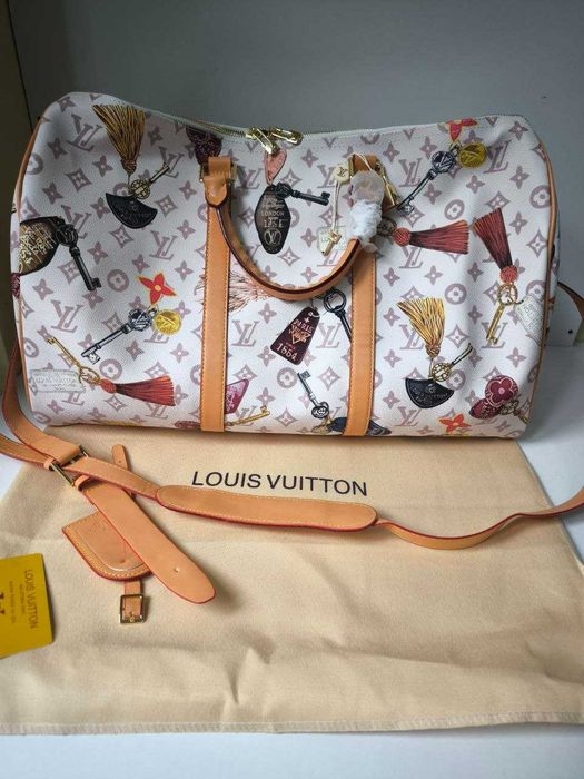 Louis Vuitton Torba podróżna, na siłownię, weekendowa, skora 76-08