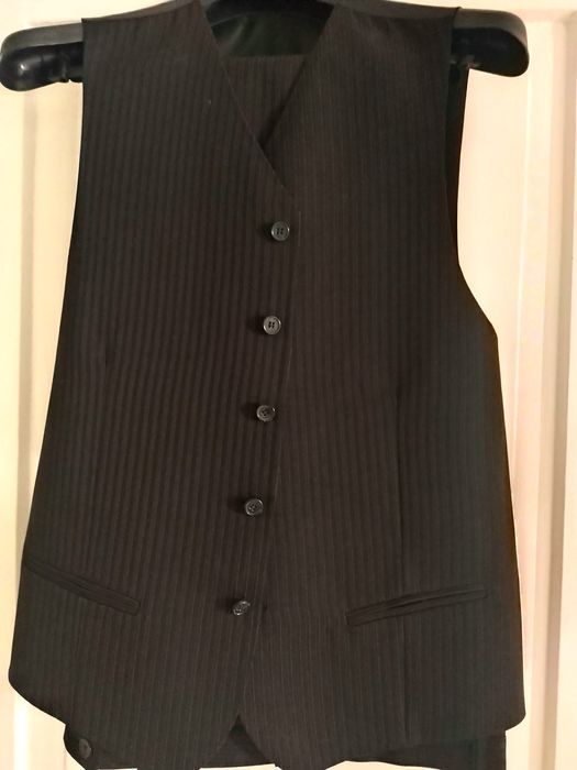 Garnitur klasyczny czarny Modex roz.M