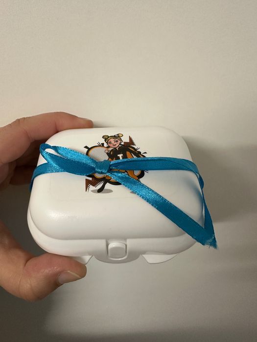 Caixa Ostra Branca Mini Tupperware