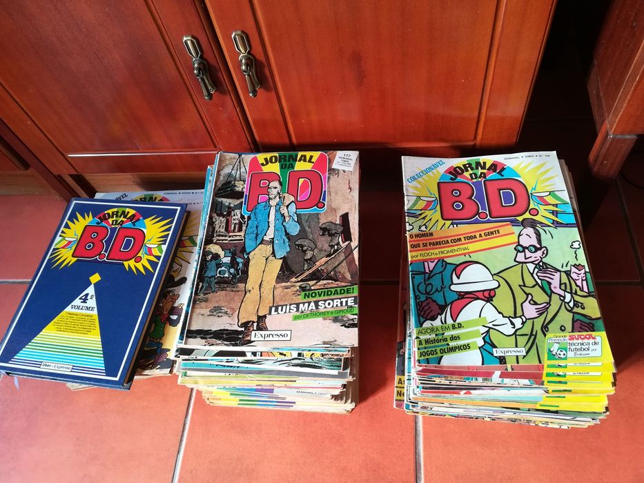 Livros Jornal da BD (aproximadamente)