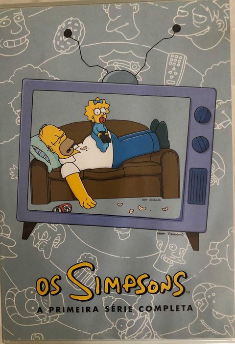 Lote 12 DVDs Os Simpsons – 10 Temporadas Completas + O Filme + Enlouqueceram (2 edições colecionador)