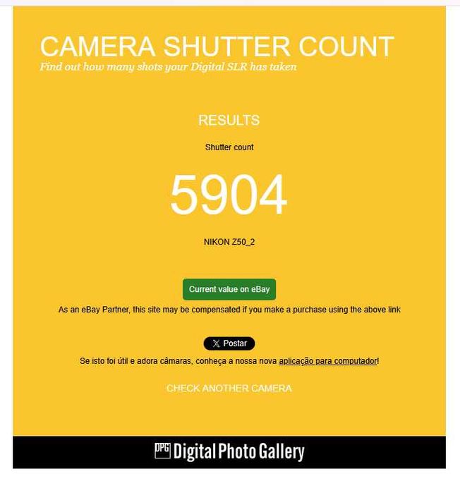 Nikon Z50II + Lente - Kit Imaculado, com Garantia