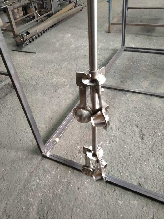 Лопастний міксер для єврокуба. Змішувач лопатковий.