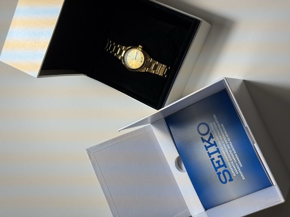 Zegarek Seiko zloty