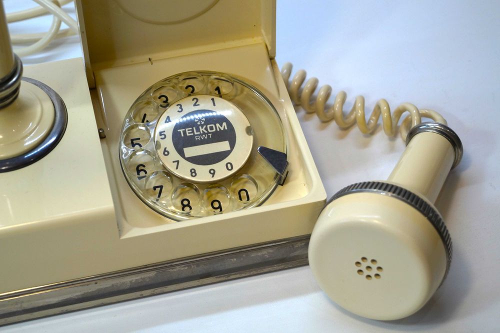 Stary telefon RWT MALWA, PRL