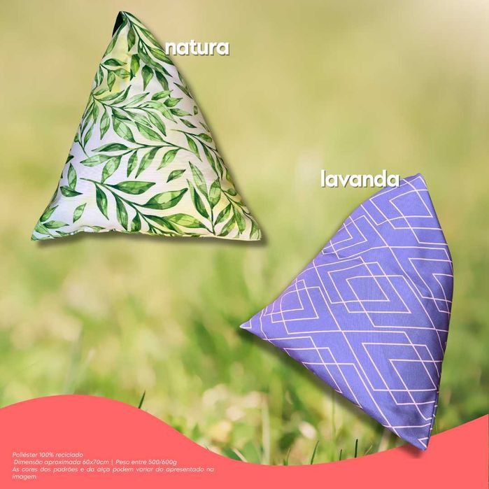 Almofadas de praia - vários padrões