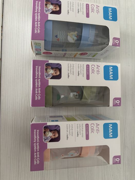 Пляшечка MAM для годування Anti-Colic Bottle бутилочка/антиколік