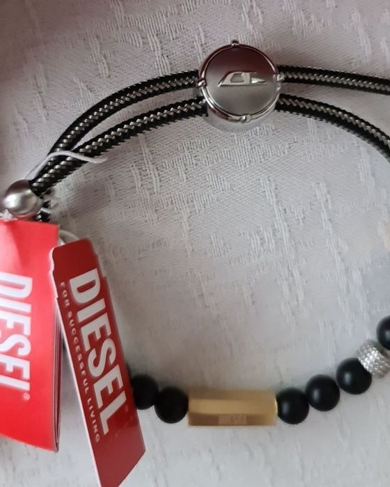 Bransoletka męska diesel.