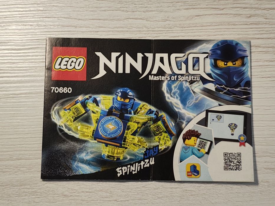 Zestaw 70660 Lego ninjago spinjitzu Jay
