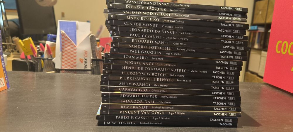 Coleção livros Taschen como novos
