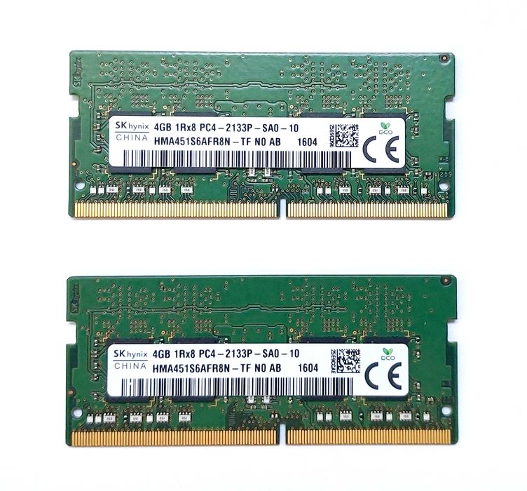 SK hynix SO-DIMM DDR4 2133 MHz HMA451S6AFR8N-TF